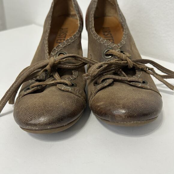 AS 98 Airstep Brown Leather Oxford Lace Up Shoes EU 39 US 8.5-9 Avante Garde - Picture 3 of 10